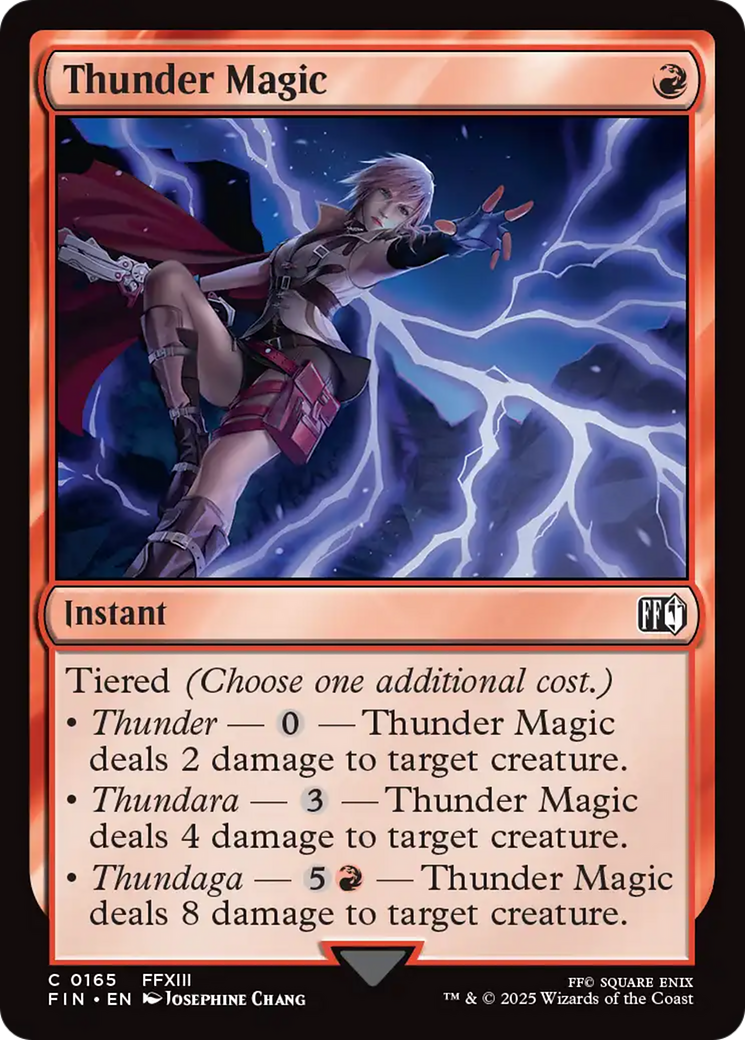 Thunder Magic [FINAL FANTASY] | Spectrum Games