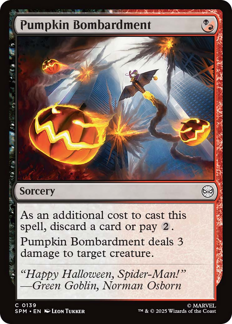 Pumpkin Bombardment [Marvel's Spider-Man] | Spectrum Games