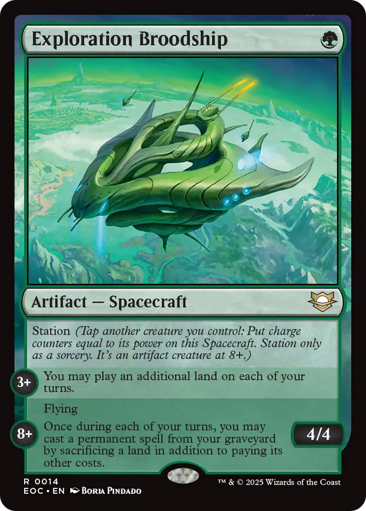 Exploration Broodship [Edge of Eternities Commander] | Spectrum Games