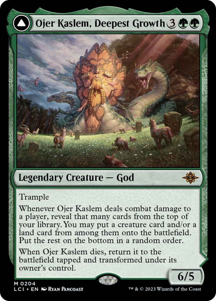 Ojer Kaslem, Deepest Growth // Temple of Cultivation [The Lost Caverns of Ixalan] | Spectrum Games