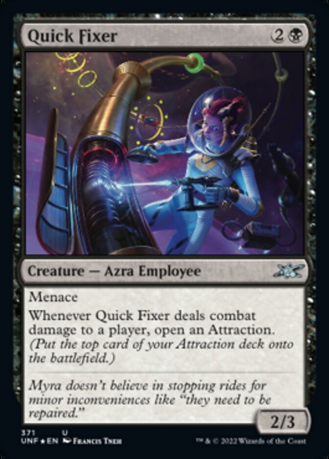 Quick Fixer (Galaxy Foil) [Unfinity] | Spectrum Games