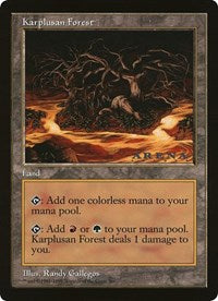 Karplusan Forest (Oversized) [Oversize Cards] | Spectrum Games