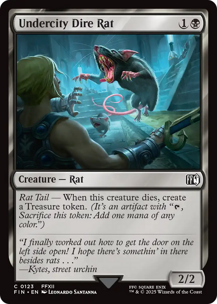 Undercity Dire Rat [FINAL FANTASY] | Spectrum Games
