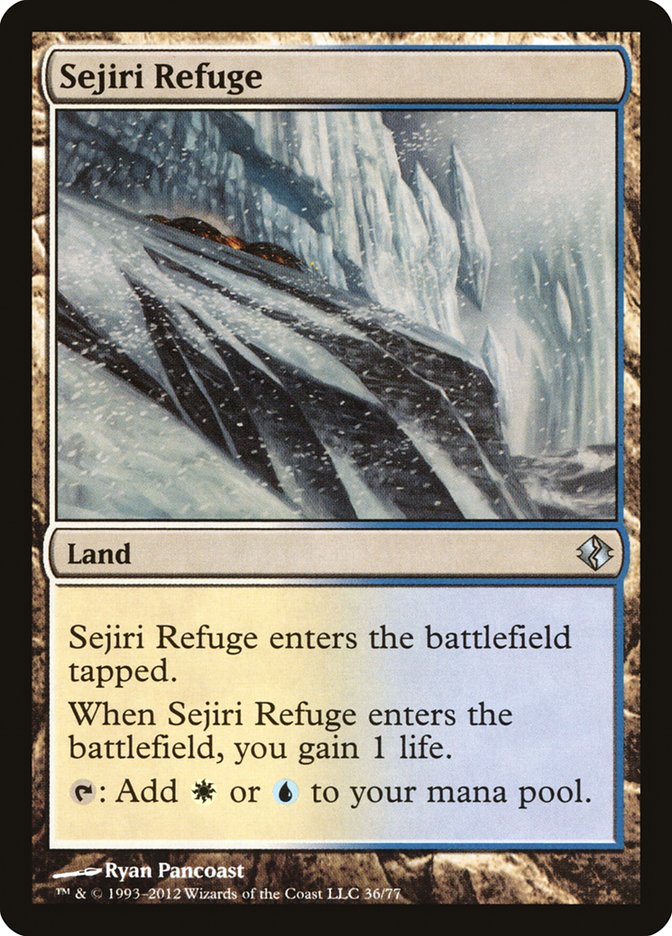 Sejiri Refuge [Duel Decks: Venser vs. Koth] | Spectrum Games