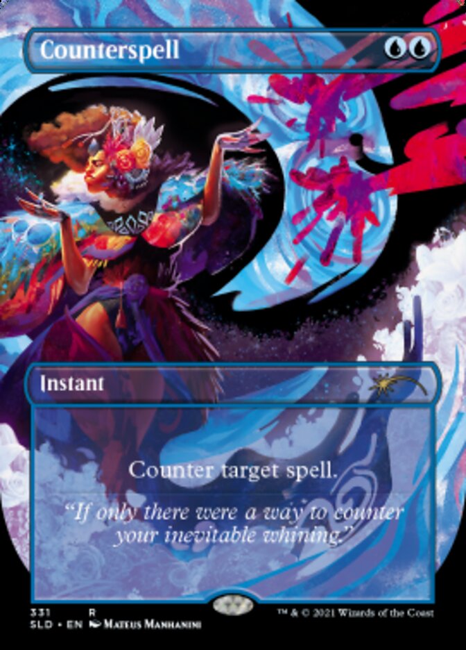 Counterspell (Borderless) [Secret Lair Drop Series] | Spectrum Games