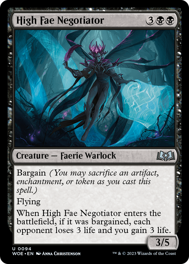 High Fae Negotiator [Wilds of Eldraine] | Spectrum Games