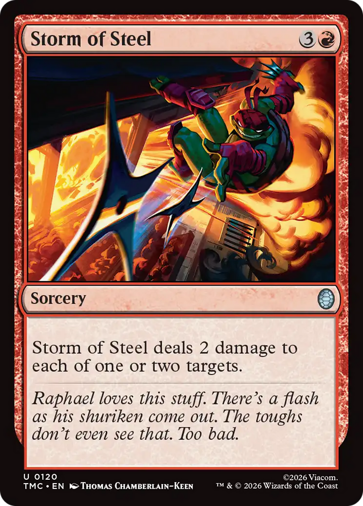 Storm of Steel [Teenage Mutant Ninja Turtles Commander] | Spectrum Games