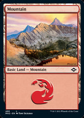 Mountain (488) (Foil Etched) [Modern Horizons 2] | Spectrum Games