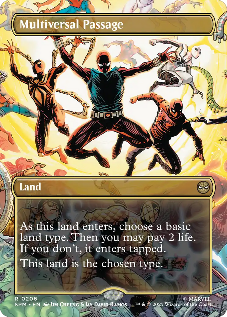 Multiversal Passage (Borderless) [Marvel's Spider-Man] | Spectrum Games