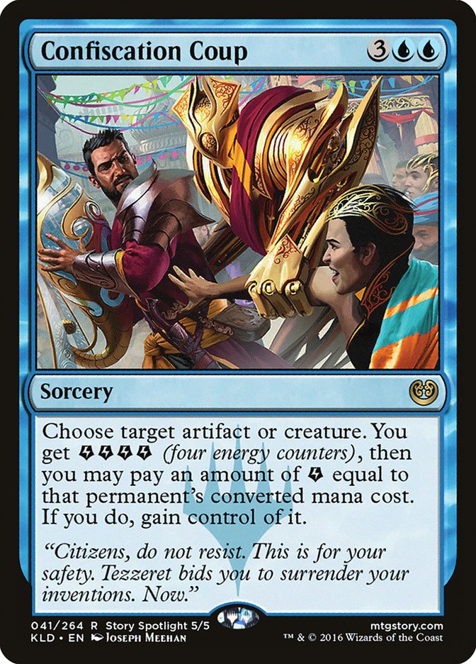 Confiscation Coup [Kaladesh] | Spectrum Games