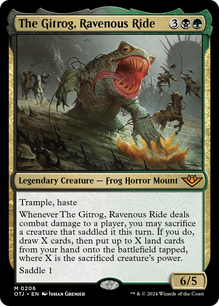 The Gitrog, Ravenous Ride [Outlaws of Thunder Junction] | Spectrum Games