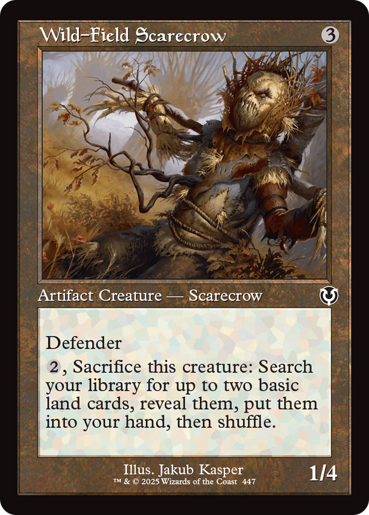 Wild-Field Scarecrow (Retro Frame) [Innistrad Remastered] | Spectrum Games