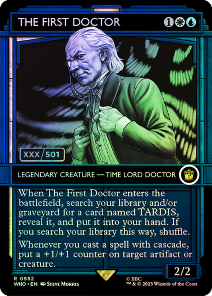 The First Doctor (Serial Numbered) [Doctor Who] | Spectrum Games