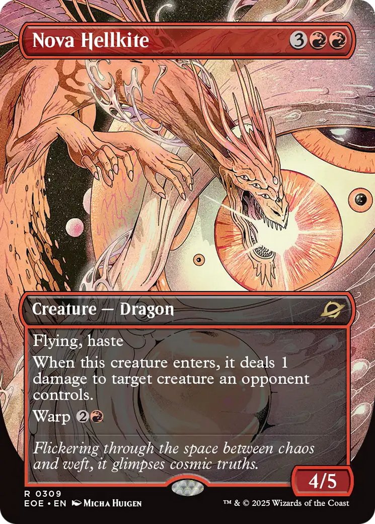 Nova Hellkite (Borderless) [Edge of Eternities] | Spectrum Games