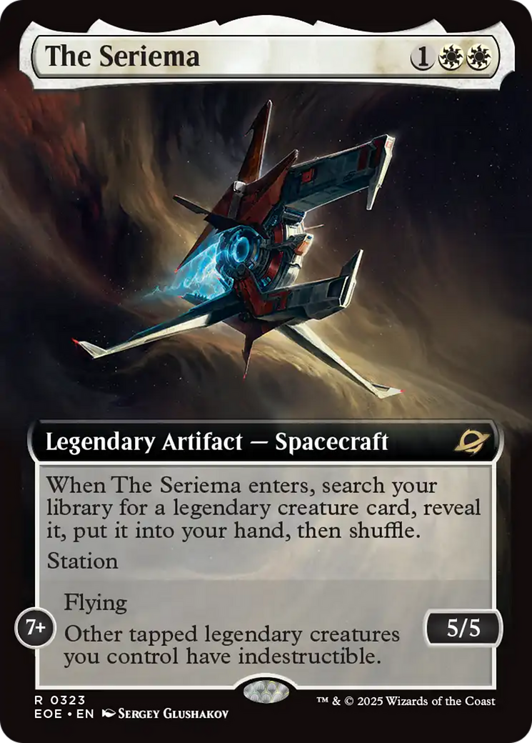 The Seriema (Extended Art) [Edge of Eternities] | Spectrum Games