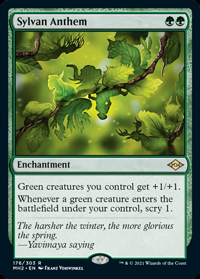 Sylvan Anthem [Modern Horizons 2] | Spectrum Games