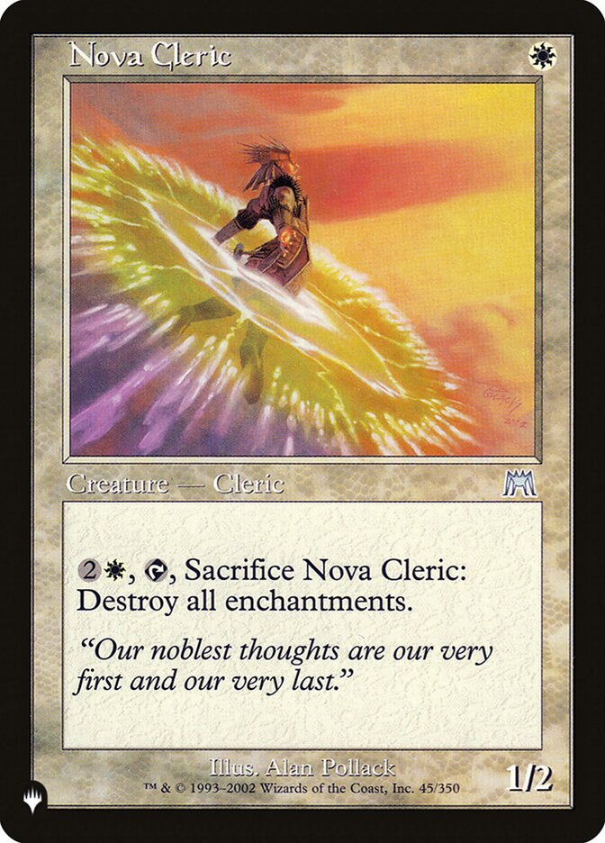 Nova Cleric [The List] | Spectrum Games