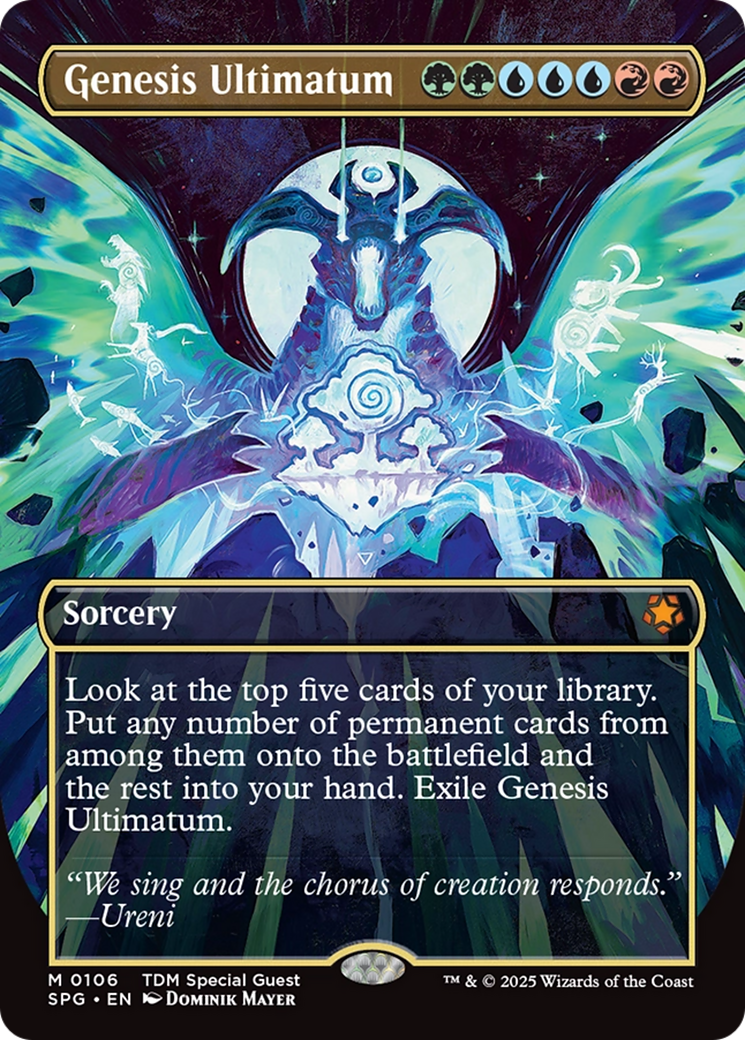 Genesis Ultimatum (Borderless) [Tarkir: Dragonstorm Special Guests] | Spectrum Games