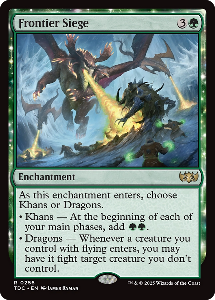 Frontier Siege [Tarkir: Dragonstorm Commander] | Spectrum Games