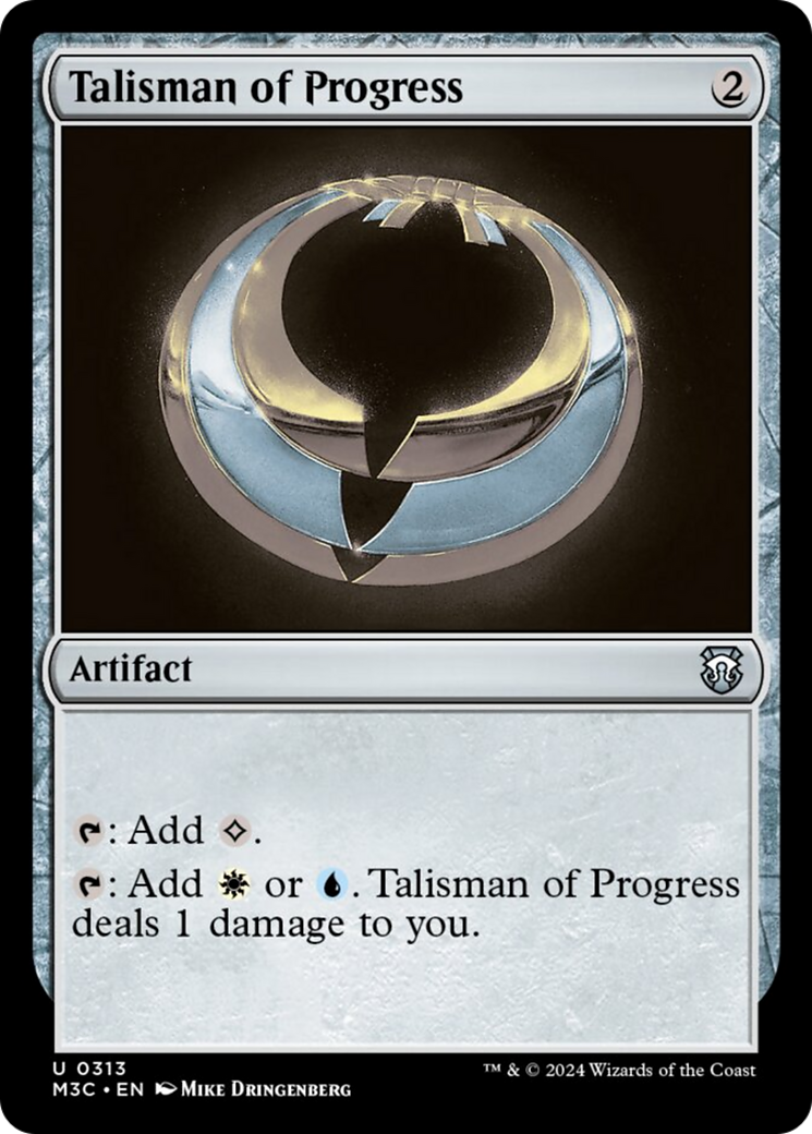 Talisman of Progress [Modern Horizons 3 Commander] | Spectrum Games