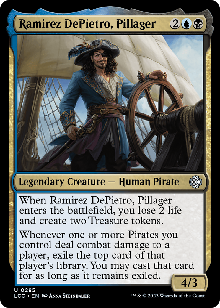 Ramirez DePietro, Pillager [The Lost Caverns of Ixalan Commander] | Spectrum Games