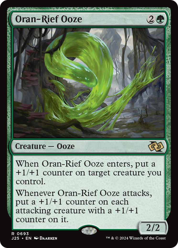 Oran-Rief Ooze [Foundations Jumpstart] | Spectrum Games