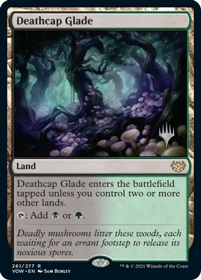 Deathcap Glade (Promo Pack) [Innistrad: Crimson Vow Promos] | Spectrum Games