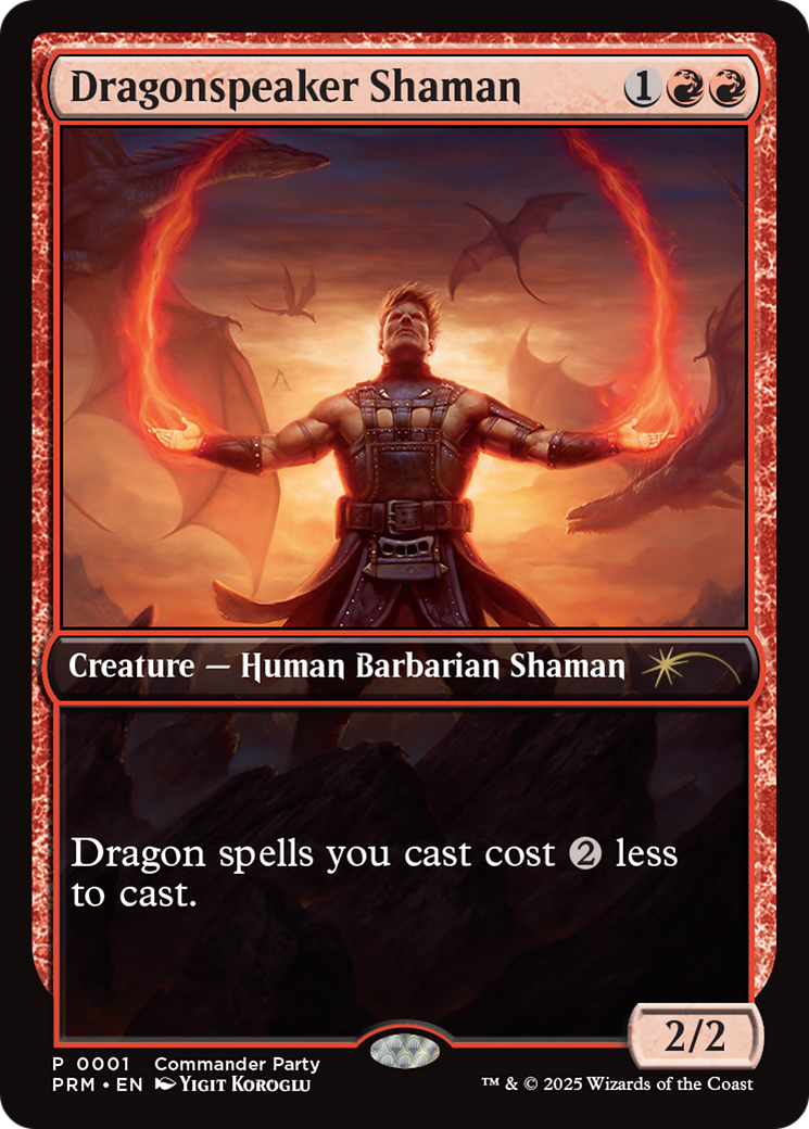 Dragonspeaker Shaman [Wizards Play Network 2025] | Spectrum Games