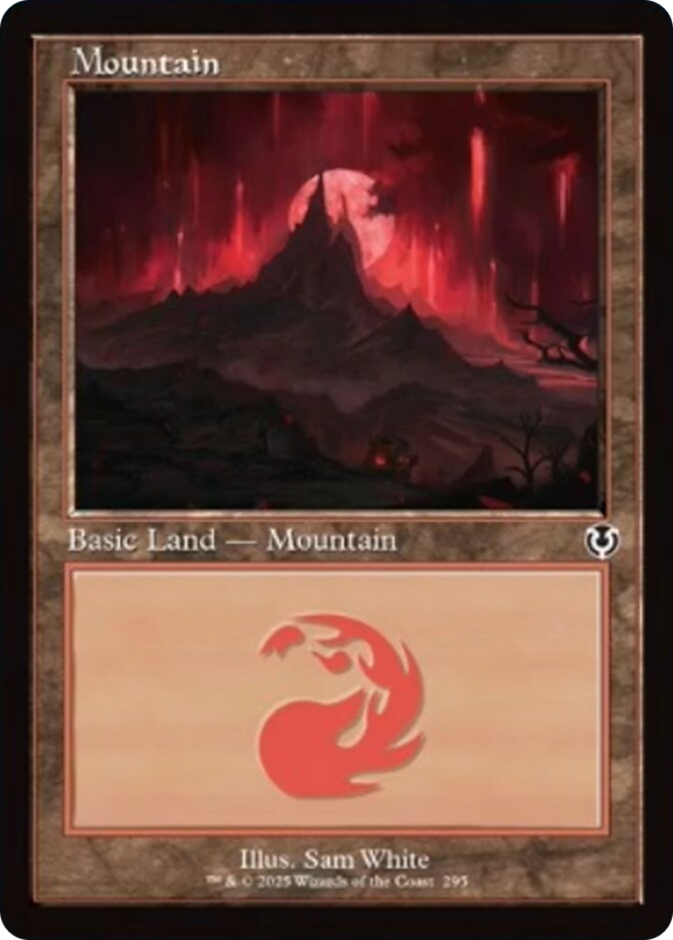 Mountain (295) (Retro Frame) [Innistrad Remastered] | Spectrum Games