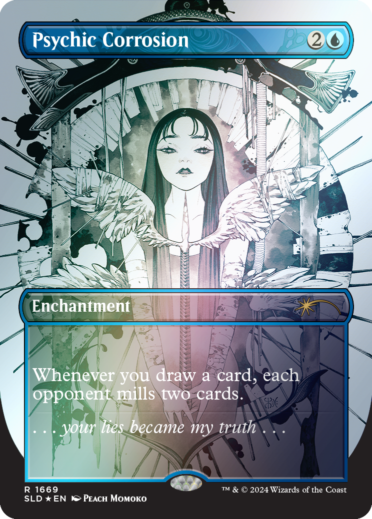 Psychic Corrosion (Rainbow Foil) [Secret Lair Drop Series] | Spectrum Games