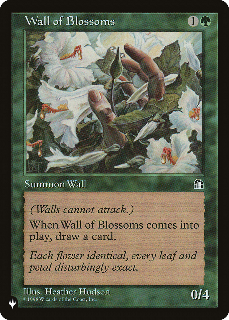 Wall of Blossoms [The List Reprints] | Spectrum Games