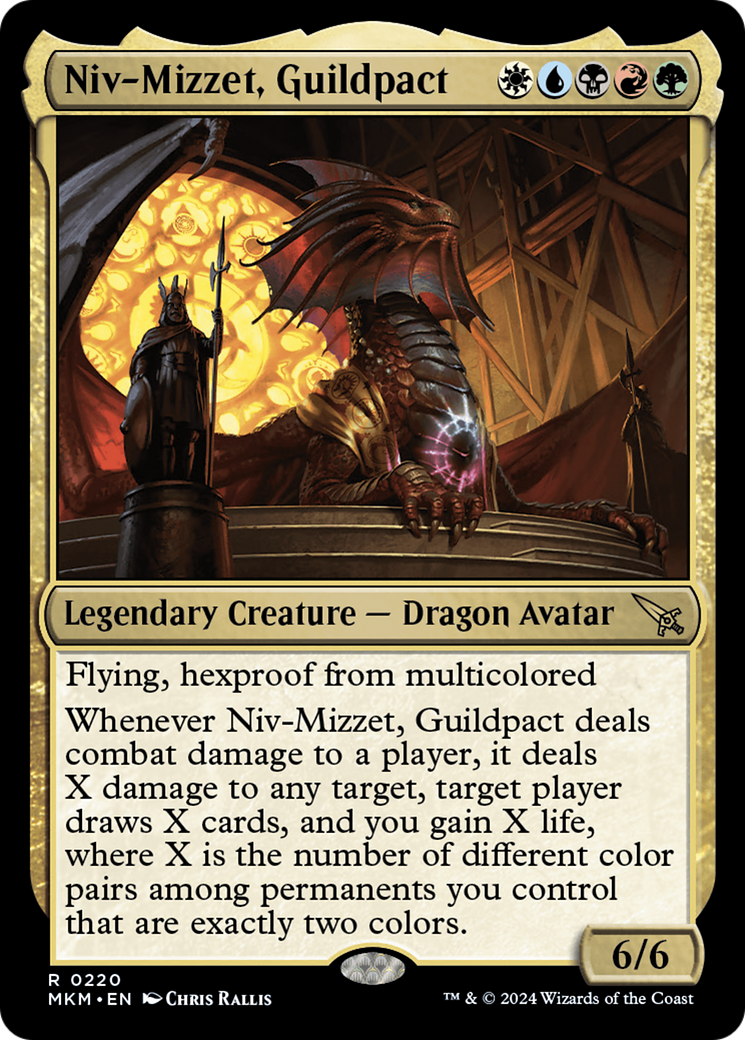 Niv-Mizzet, Guildpact [Murders at Karlov Manor] | Spectrum Games