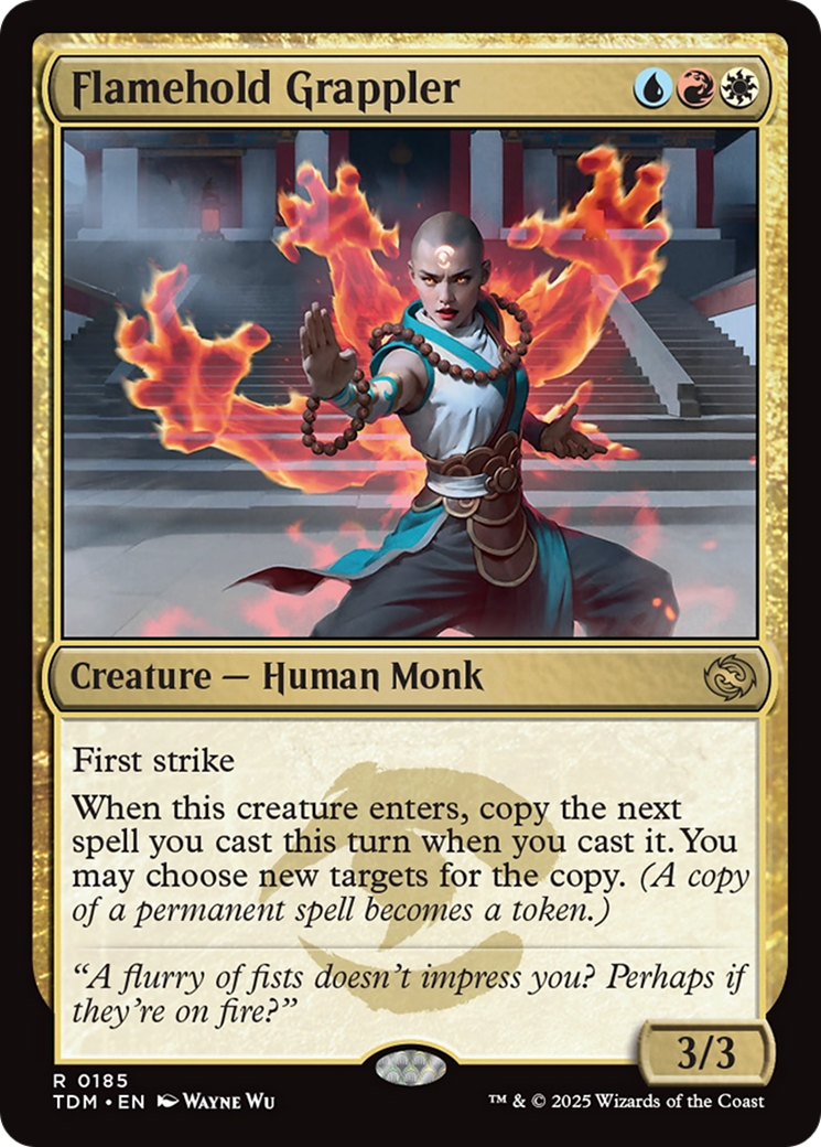 Flamehold Grappler [Tarkir: Dragonstorm] | Spectrum Games