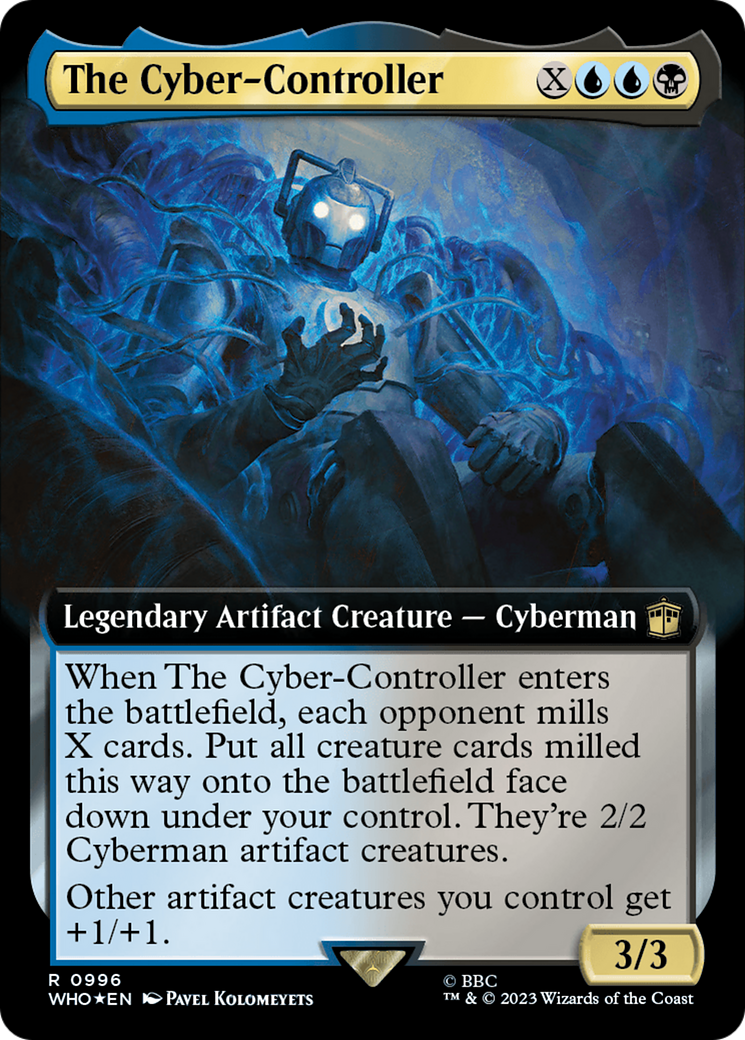 The Cyber-Controller (Extended Art) (Surge Foil) [Doctor Who] | Spectrum Games