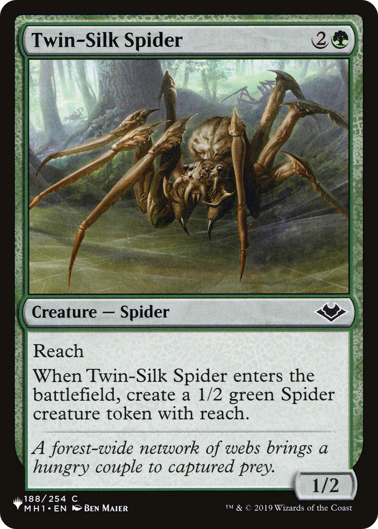 Twin-Silk Spider [The List Reprints] | Spectrum Games