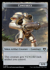 Servo // Construct (0041) Double-Sided Token [Commander Masters Tokens] | Spectrum Games