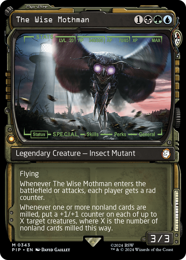 The Wise Mothman (Showcase) [Fallout] | Spectrum Games