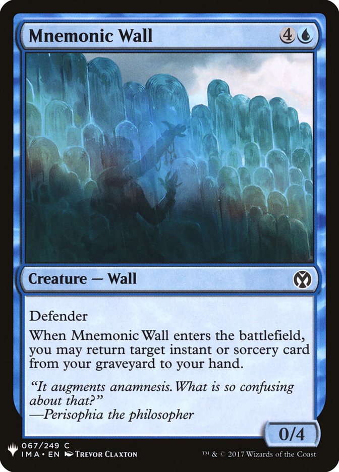 Mnemonic Wall [Mystery Booster] | Spectrum Games