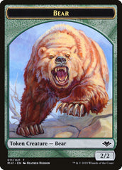 Elemental (008) // Bear (011) Double-Sided Token [Modern Horizons Tokens] | Spectrum Games