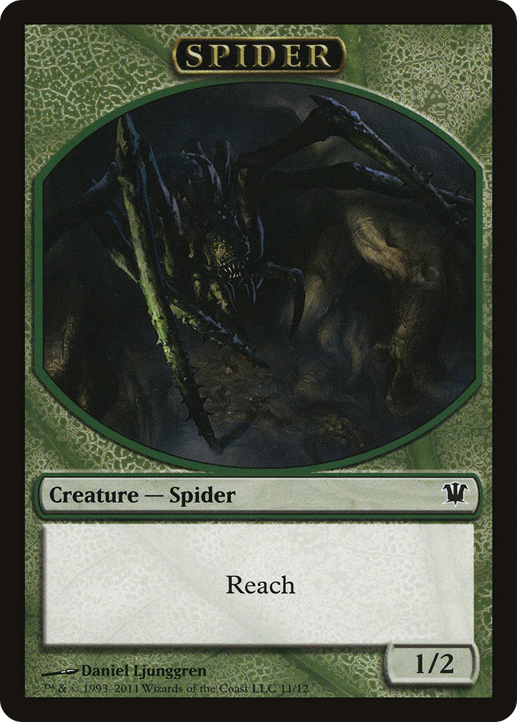 Insect // Spider Double-Sided Token [Innistrad Remastered Tokens] | Spectrum Games