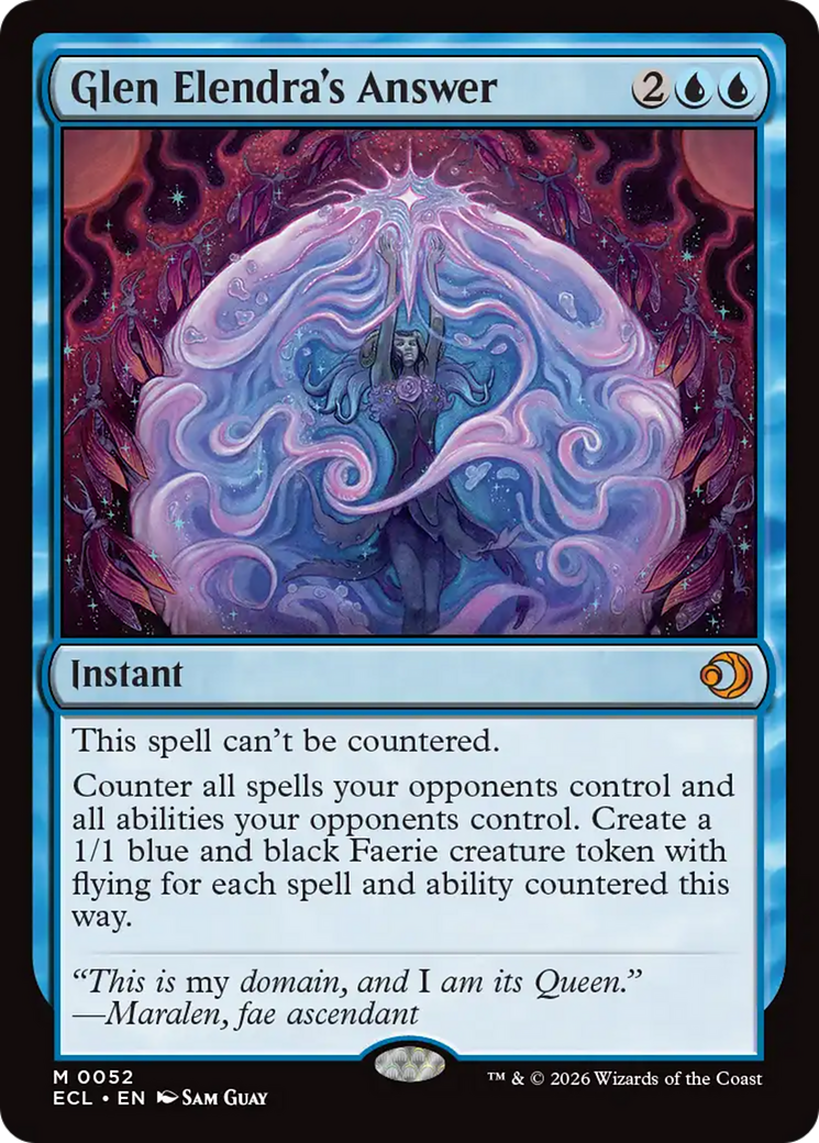 Glen Elendra's Answer [Lorwyn Eclipsed] | Spectrum Games