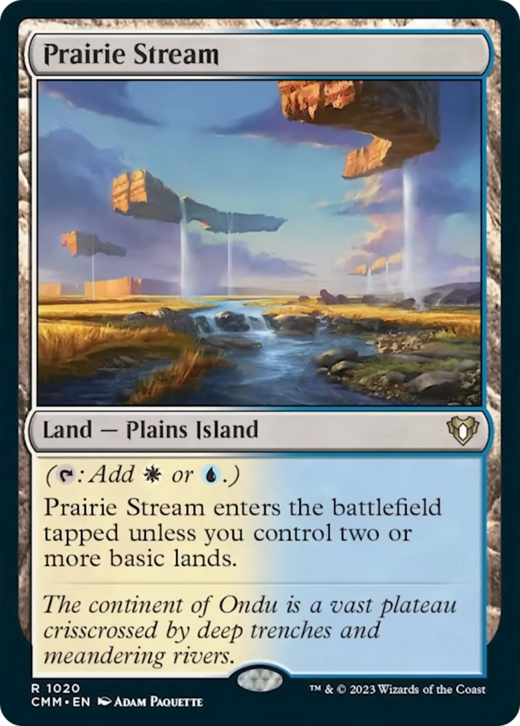 Prairie Stream [Commander Masters] | Spectrum Games