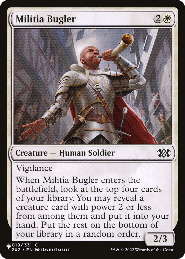 Militia Bugler [The List] | Spectrum Games