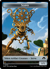 Servo // Zombie Army Double-Sided Token [Modern Horizons 3 Tokens] | Spectrum Games