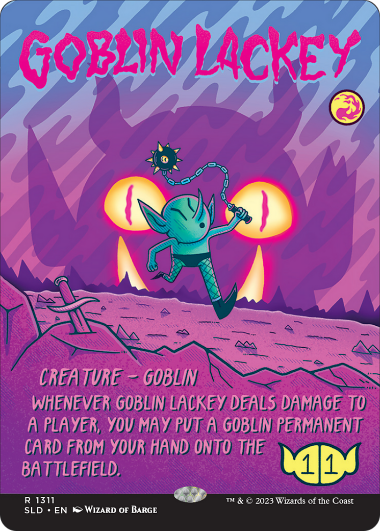 Goblin Lackey (1311) (Rainbow Foil) [Secret Lair Drop Series] | Spectrum Games