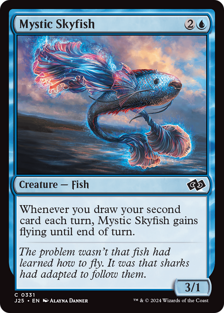 Mystic Skyfish [Foundations Jumpstart] | Spectrum Games