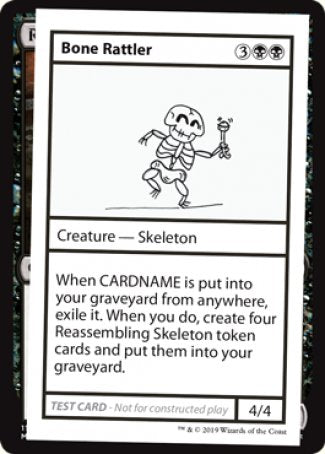 Bone Rattler (2021 Edition) [Mystery Booster Playtest Cards] | Spectrum Games