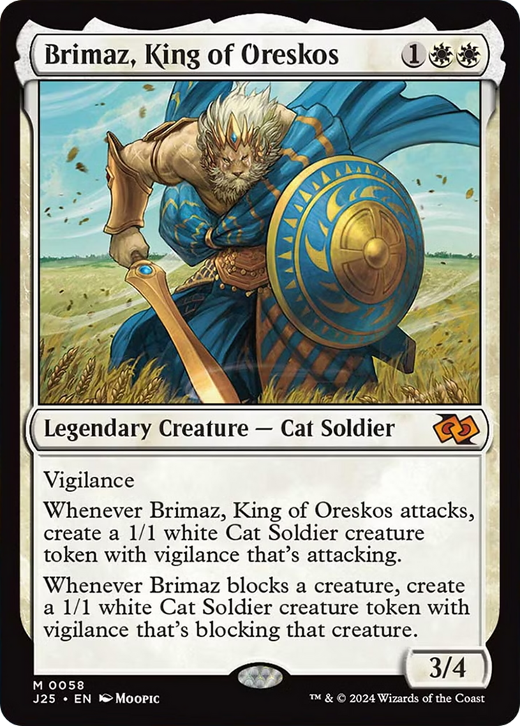 Brimaz, King of Oreskos [Foundations Jumpstart] | Spectrum Games