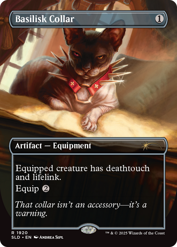 Basilisk Collar (1920) (Rainbow Foil) [Secret Lair Drop Series] | Spectrum Games