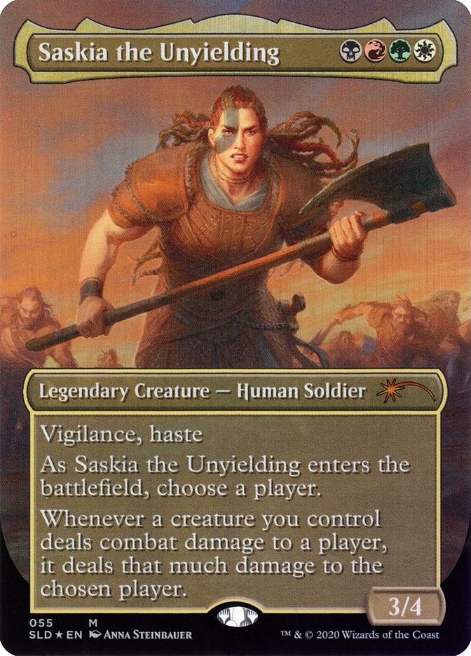 Saskia the Unyielding [Secret Lair Drop Series] | Spectrum Games